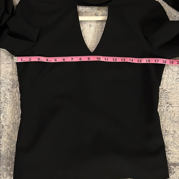 Milly Women's Bell Sleeve Black top size 2 - Picture 11 of 13